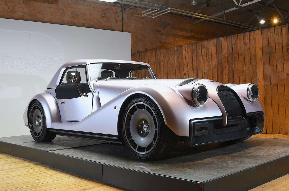 Morgan Supersport front quarter
