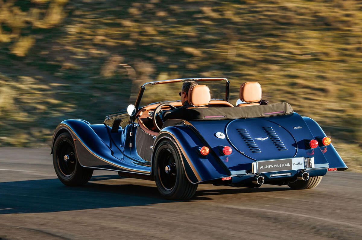 New Morgan Plus Four Arrives With Bmw Power New Chassis Autocar New Morgan Plus Four Arrives With Bmw Power New Chassis Autocar