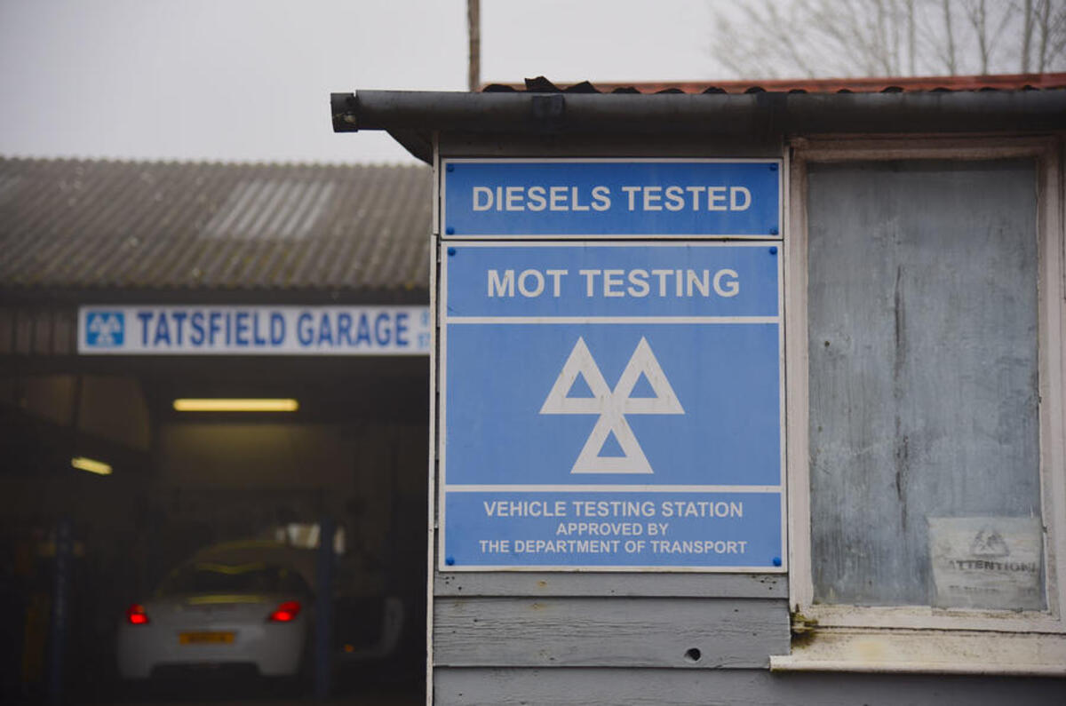 MOT garage
