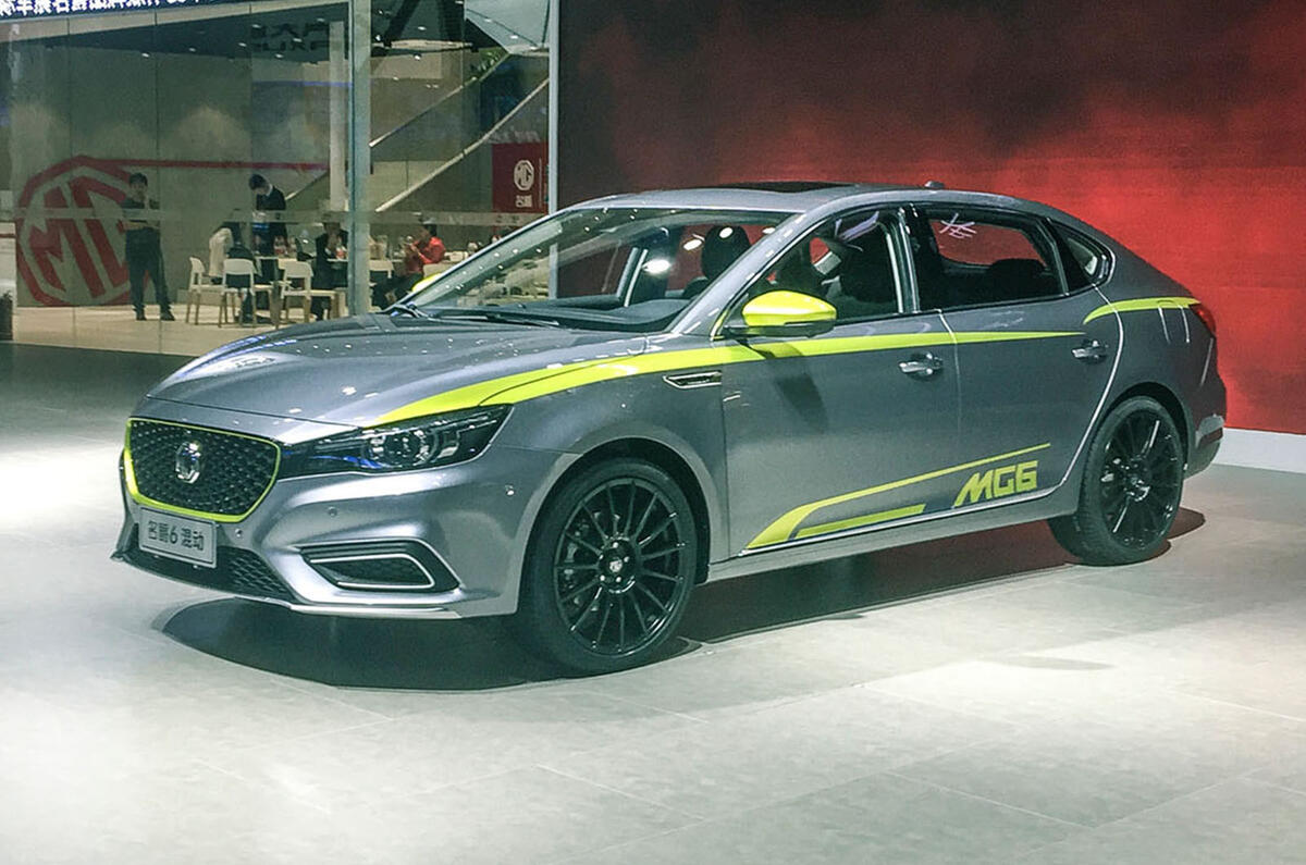 New Mg 6 Revealed For Chinese Market Ahead Of 2018 Uk
