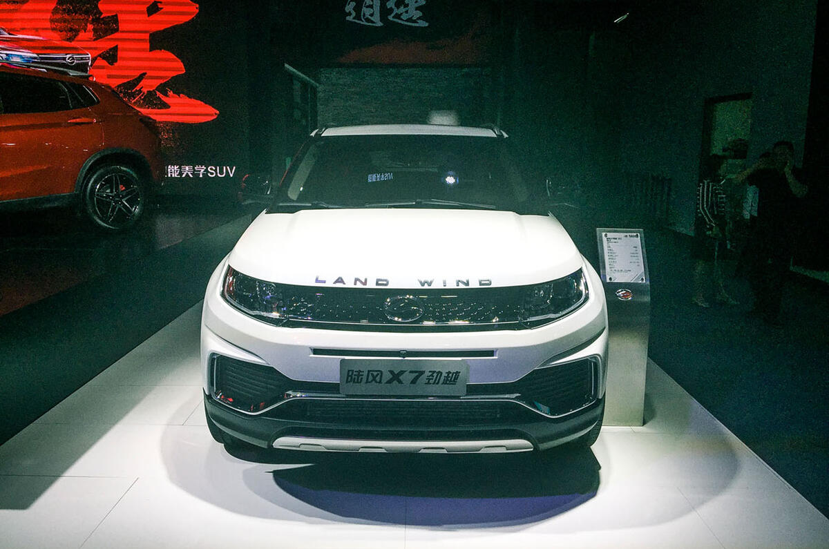 Range Rover Evoque copycat Landwind X7 updated with new look Autocar