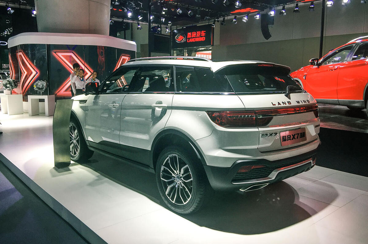 Range Rover Evoque copycat Landwind X7 updated with new look Autocar