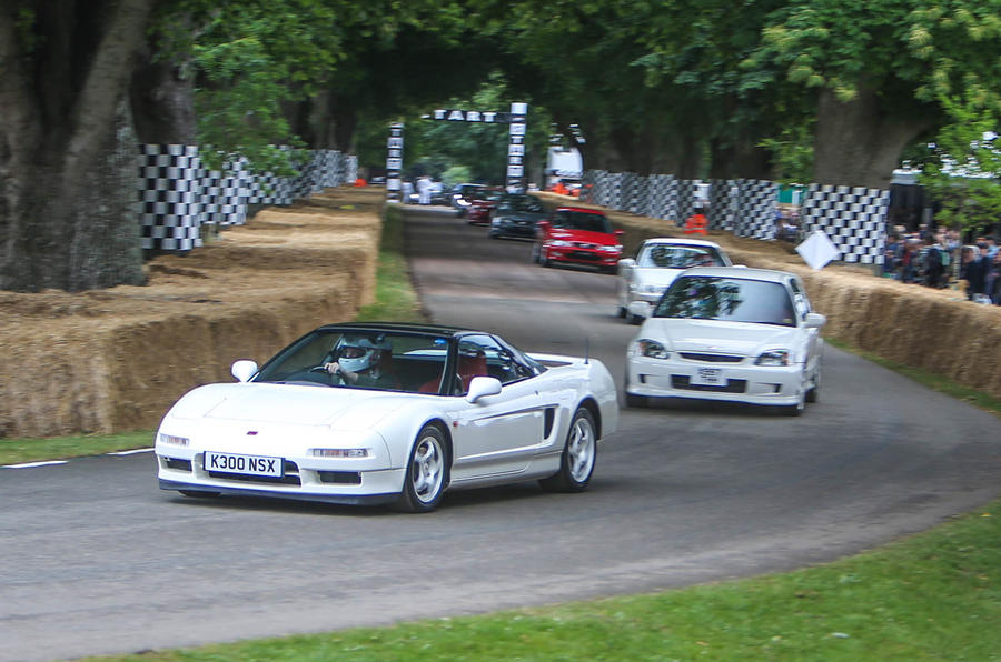 Driving the iconic Honda NSX R at Goodwood