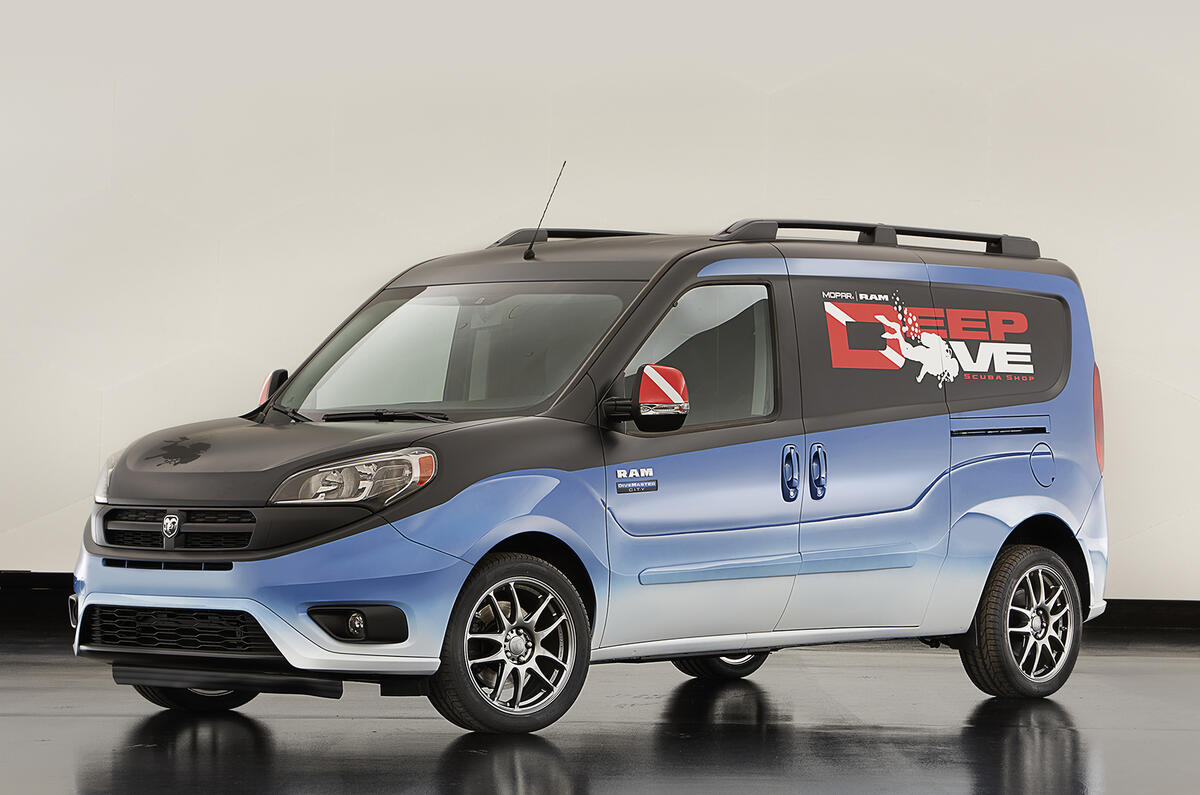 Allwheeldrive Dodge Challenger muscle car created for SEMA Autocar