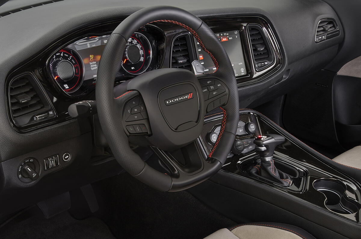 Allwheeldrive Dodge Challenger muscle car created for SEMA Autocar