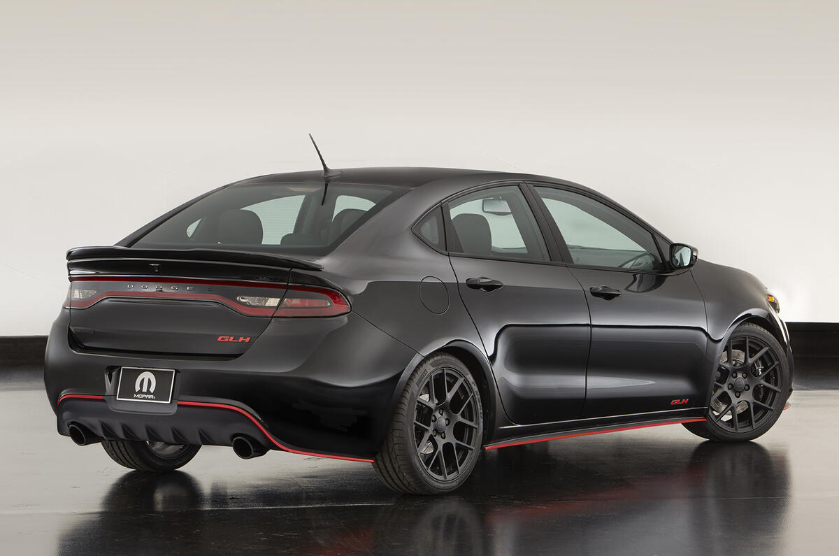 Allwheeldrive Dodge Challenger muscle car created for SEMA Autocar