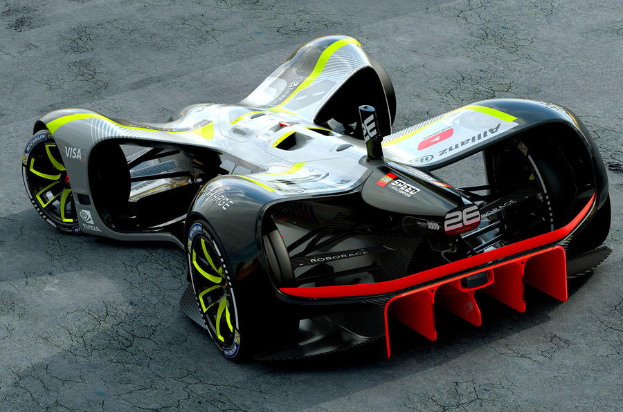 Robocar is the first driverless electric race car
