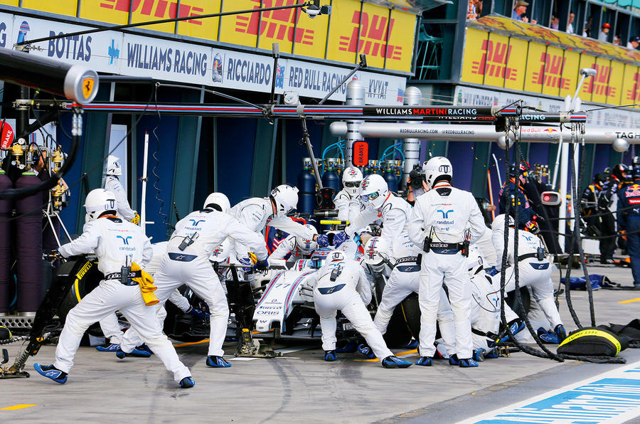 williams pit stop