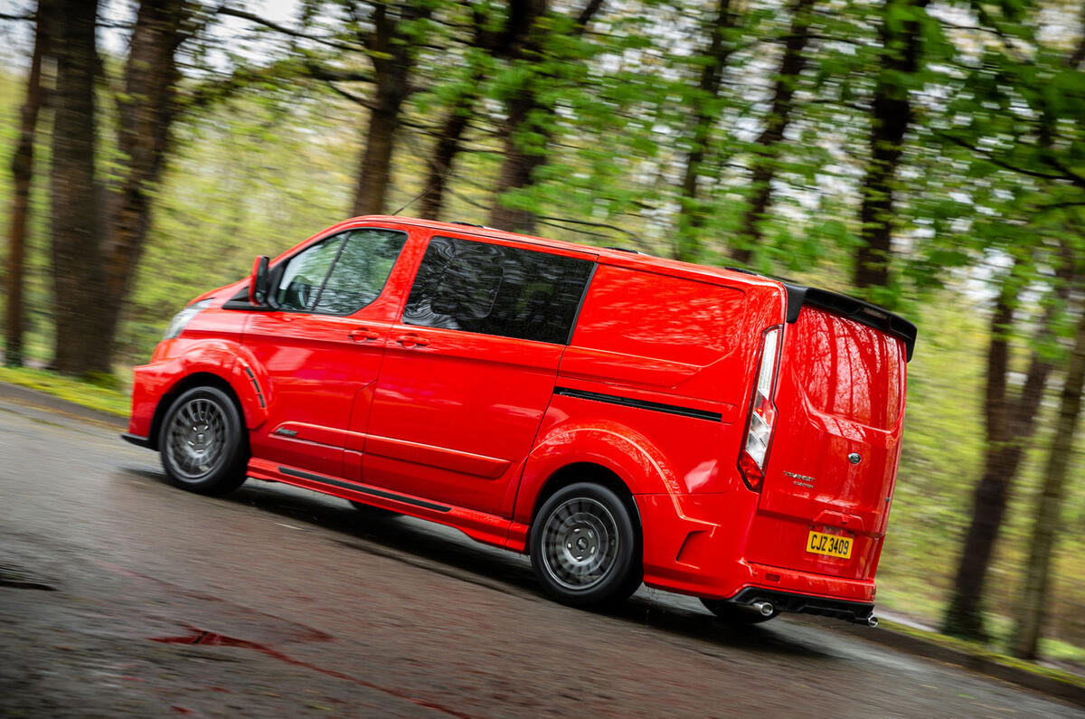 customised transit custom