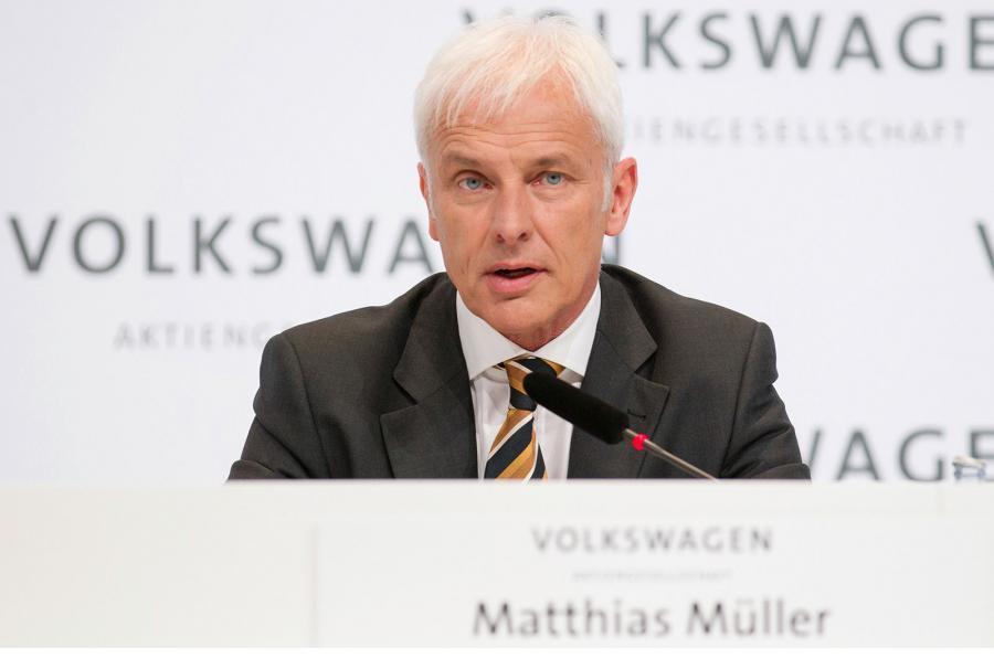 VW Group boss Matthias Muller