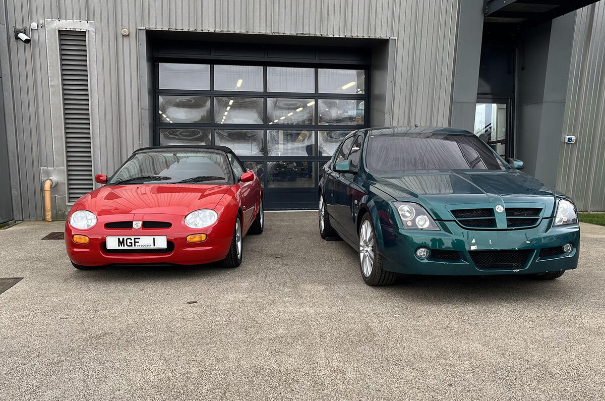 British Motor Museum saves longlost MG prototypes Autocar