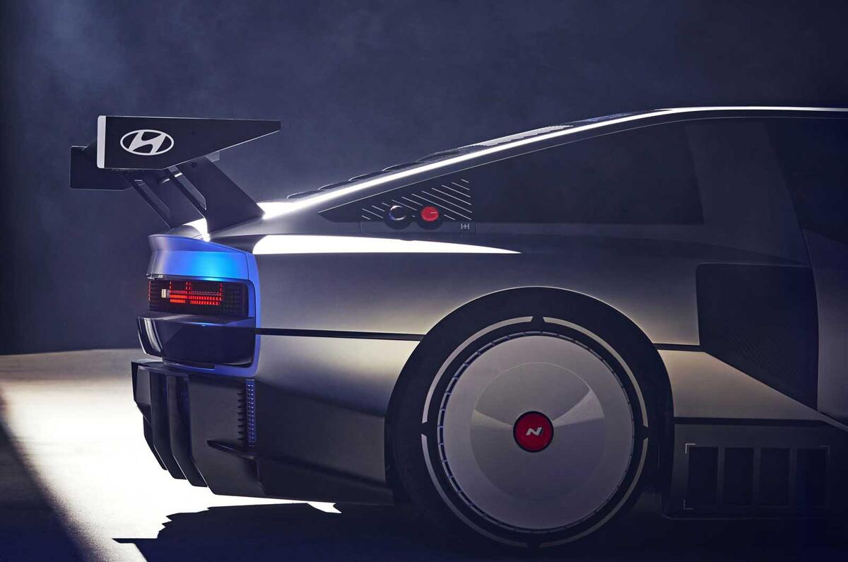 New Hyundai Vision N 74 is retro hydrogen drift machine | Autocar
