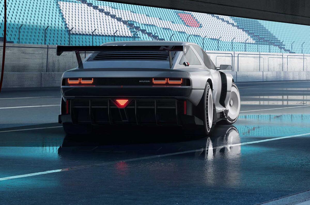New Hyundai Vision N 74 is retro hydrogen drift machine | Autocar