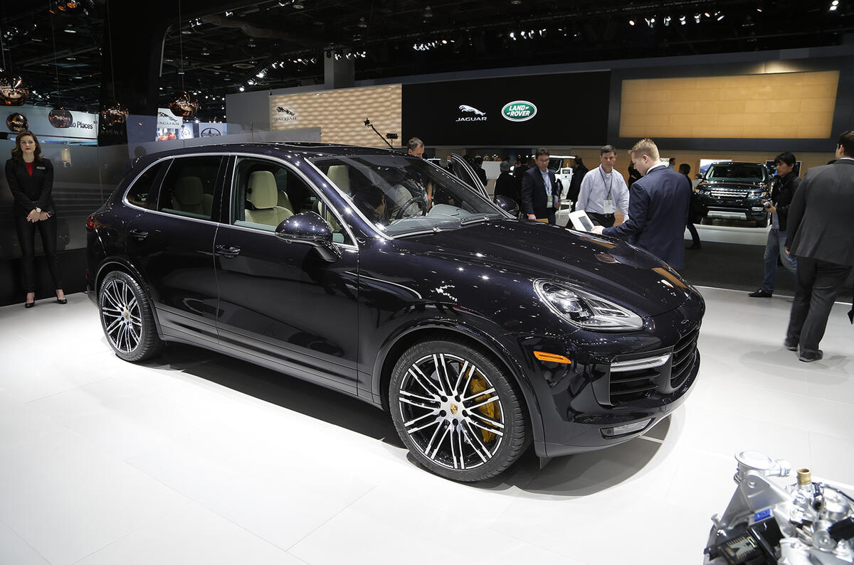 New Porsche Cayenne Turbo S gets 562bhp for Detroit debut Autocar