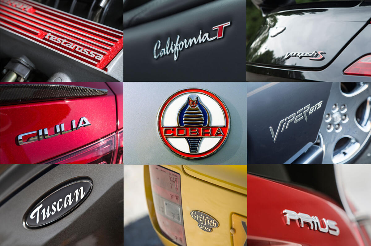 The name game: how big brands name their new models Autocar The name game: how big brands name their new models Autocar