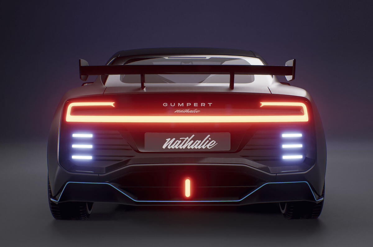2020 Roland Gumpert Nathalie fuel cell EV