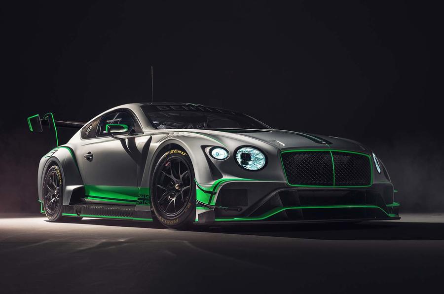 New Bentley Continental GT3 racer revealed
