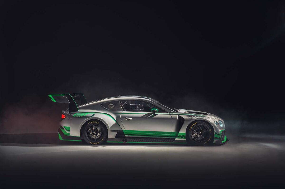 Bentley Continental GT3 race vehicle unveiled Bentley Continental GT3 race vehicle unveiled