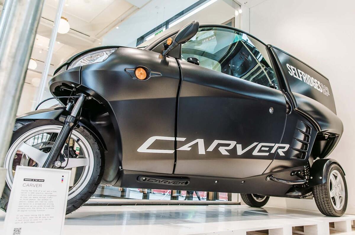 Electric three-wheeler tests to be offered at Selfridges | Autocar