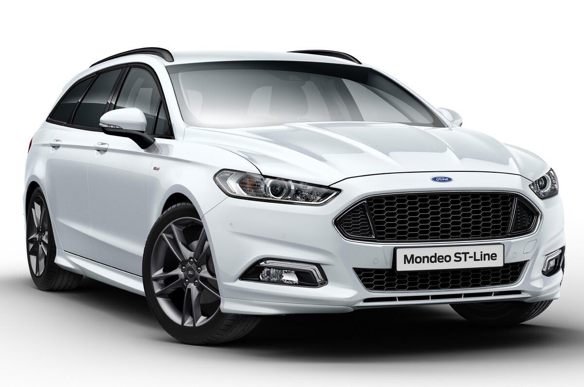 Spannende St Line Ford Mondeo Fotos