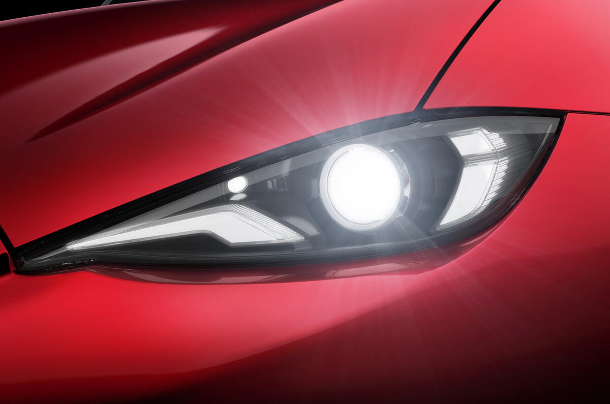 New Mazda MX 5 headlight