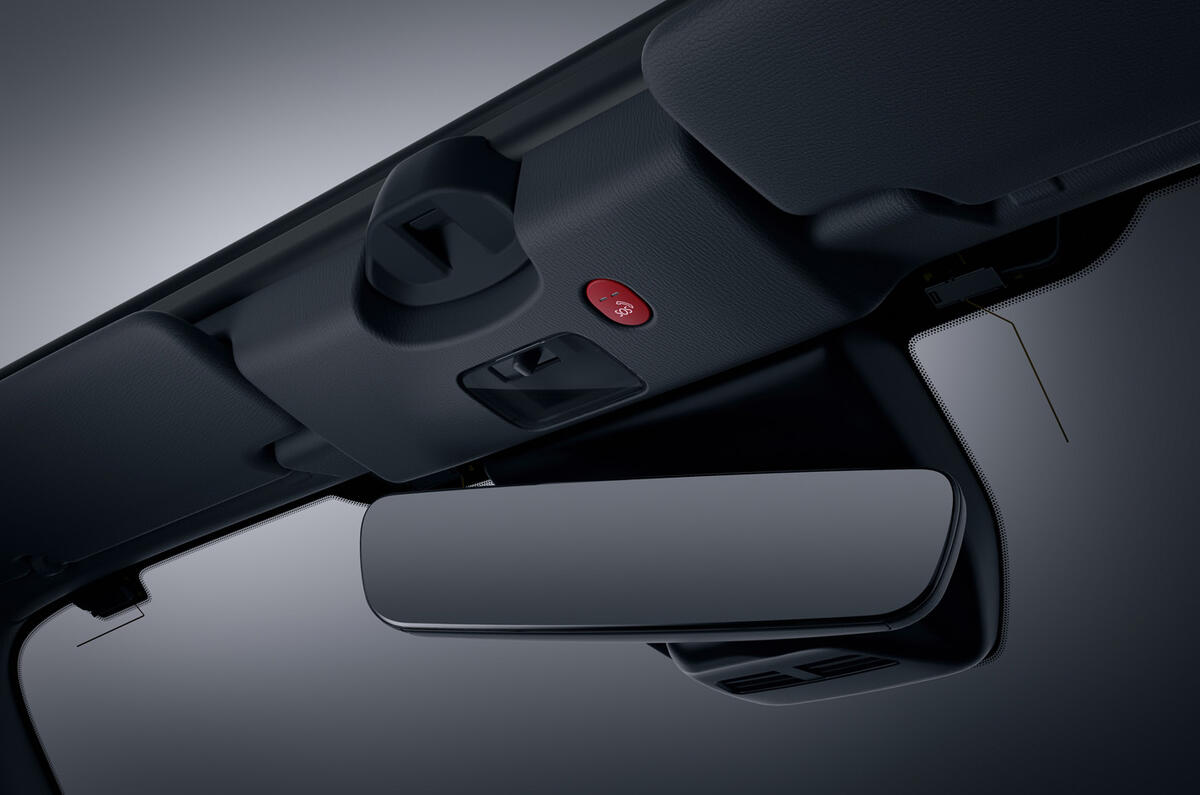 New Mazda MX 5 mirror