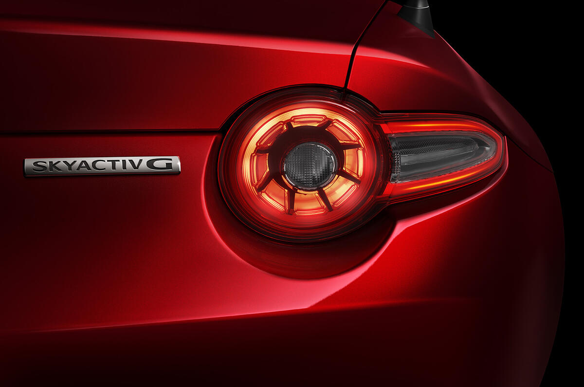 New Mazda MX 5 rear light