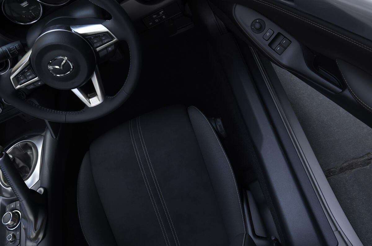 New Mazda MX 5 seat details