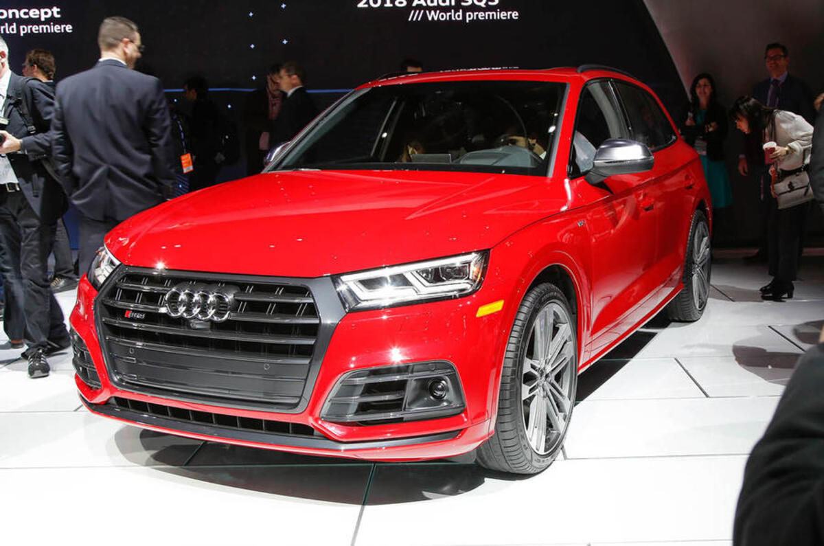 Audi SQ5 Detroit motor show