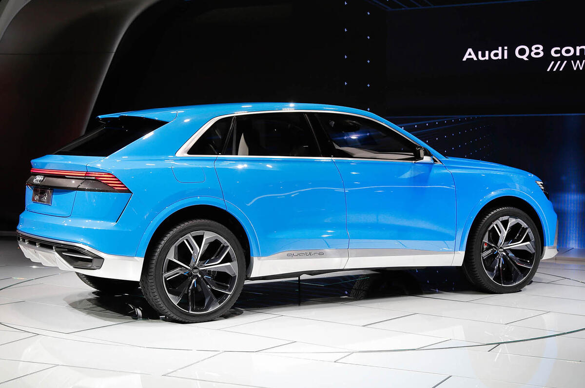 Striking Audi Q8 concept previews 2018 flagship model | Autocar