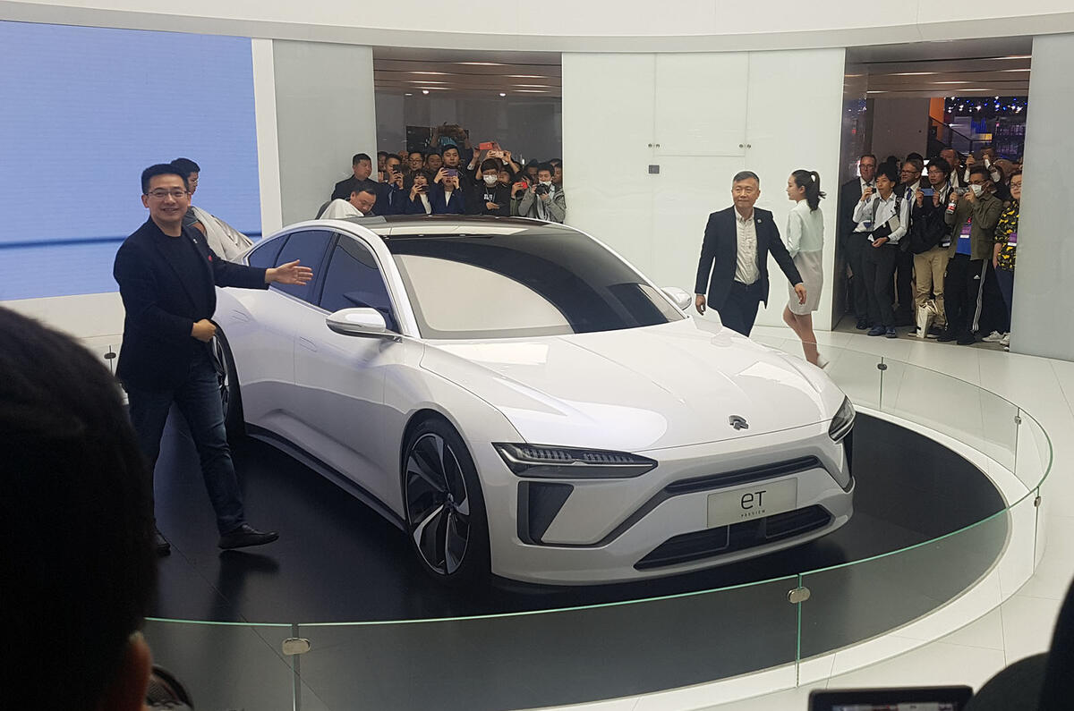 Nio ET preview - Shanghai Motor Show 2019 - reveal