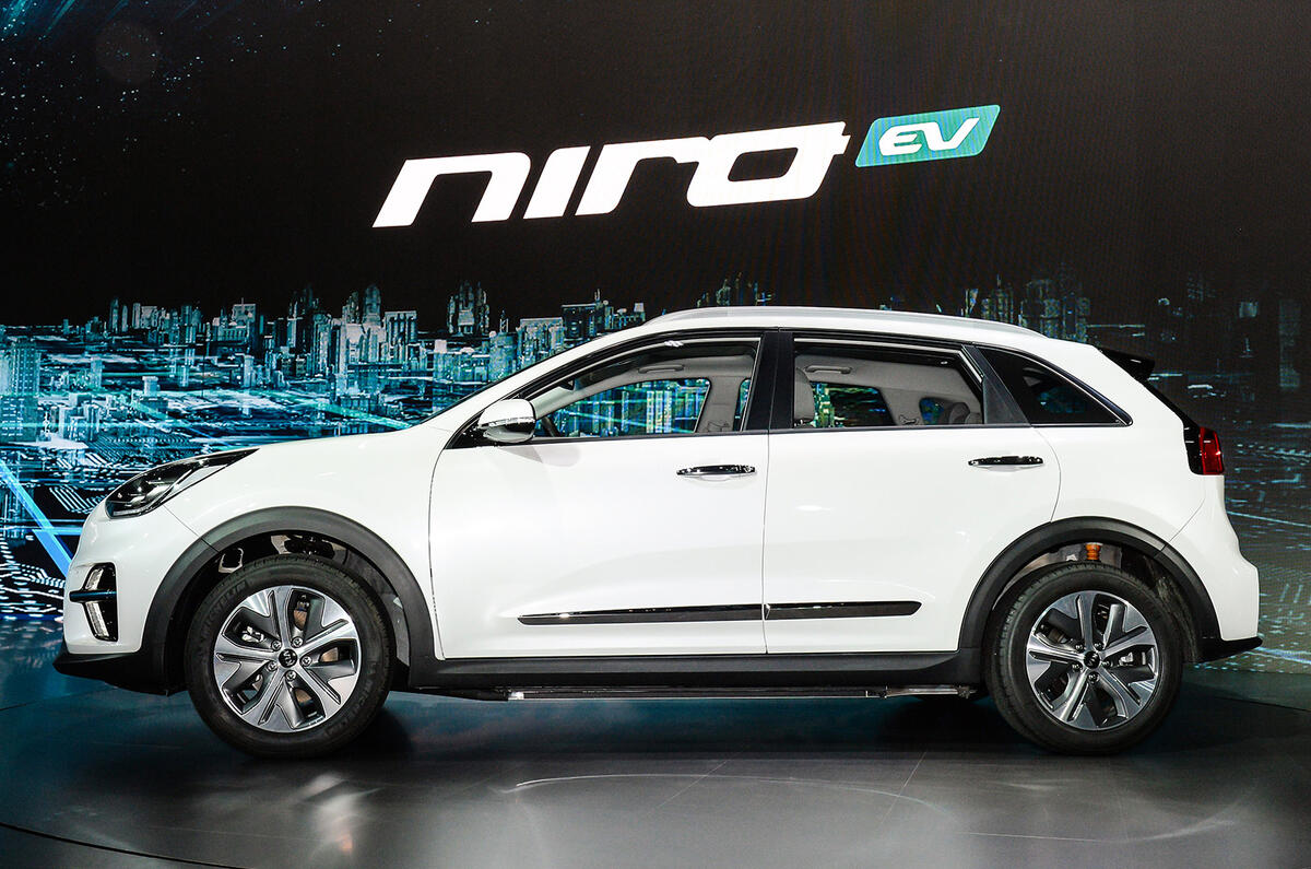 New Kia Niro EV crossover unveiled in Korea