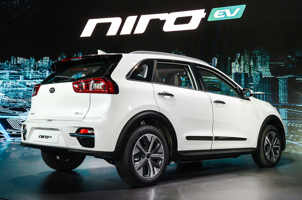 New Kia Niro EV crossover unveiled in Korea