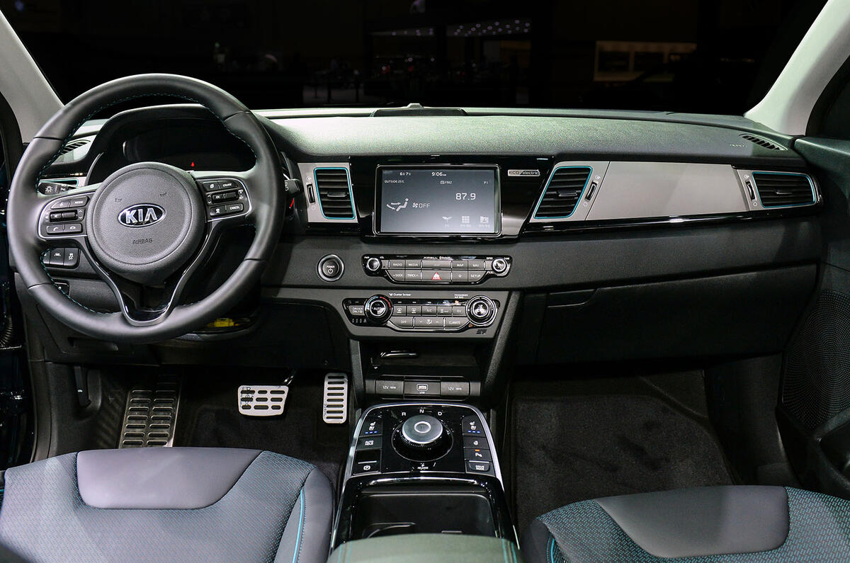 New Kia Niro EV crossover unveiled in Korea