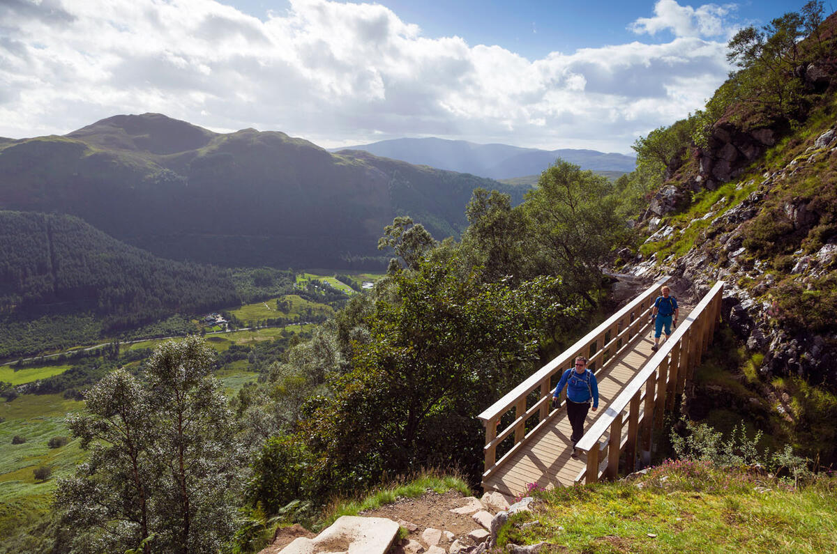 Nissan Leaf versus the Three Peaks Challenge