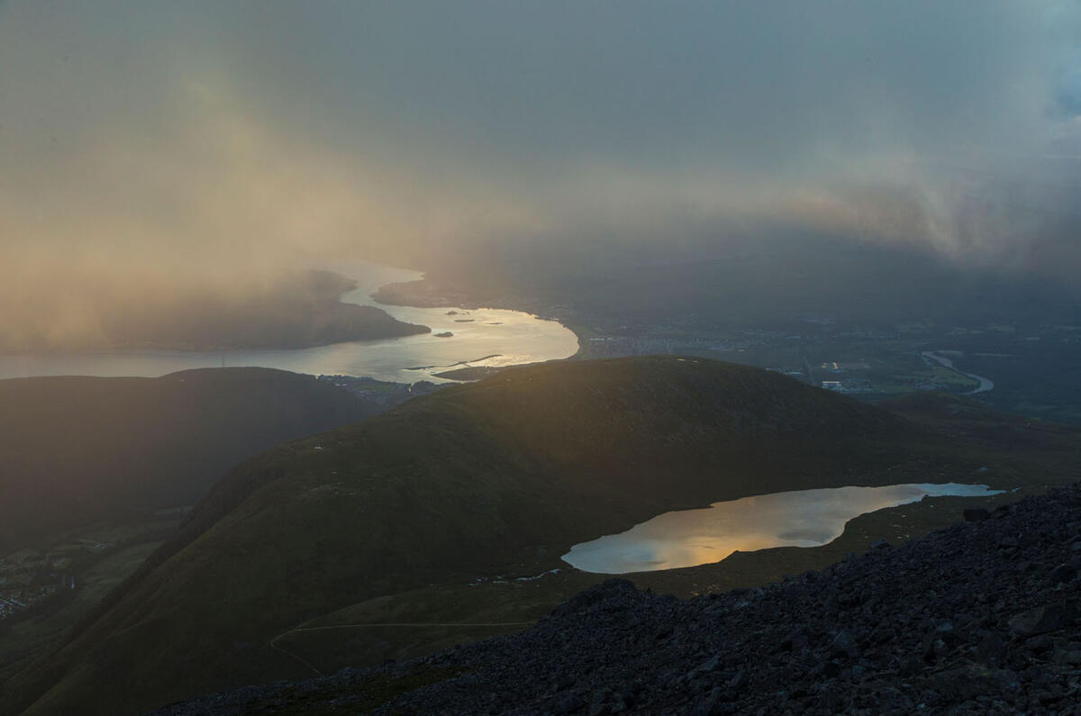 Nissan Leaf versus the Three Peaks Challenge