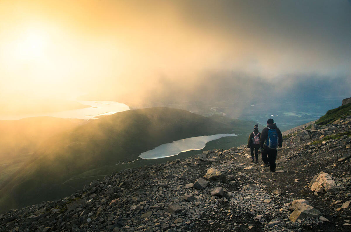 Nissan Leaf versus the Three Peaks Challenge
