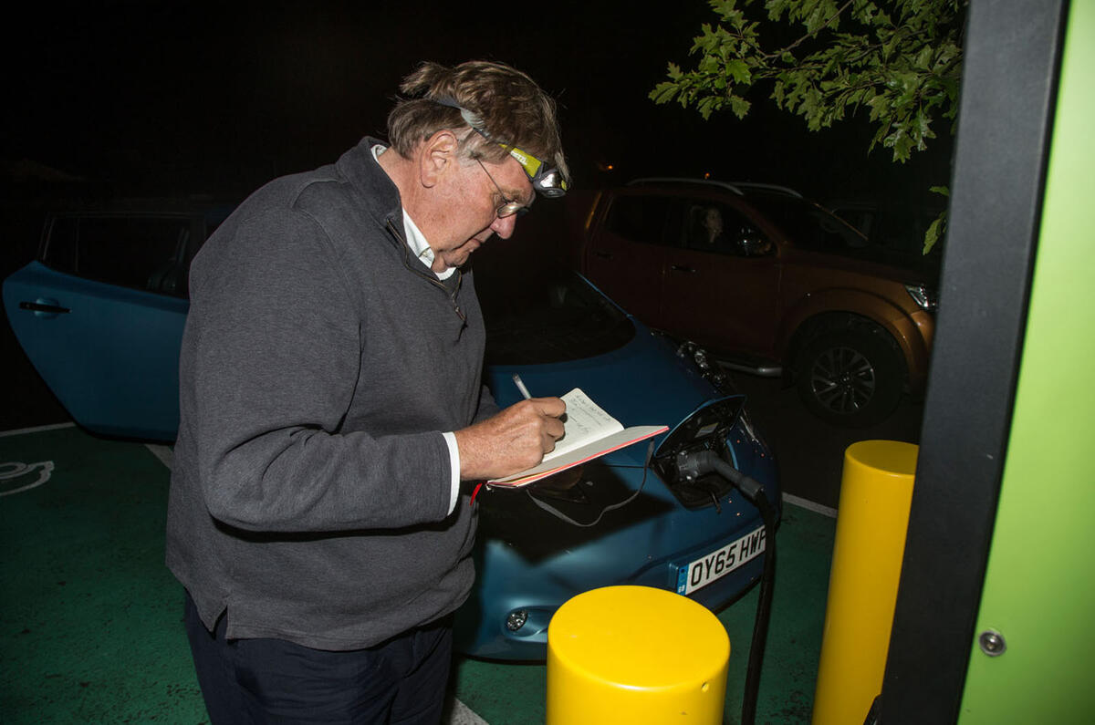 Nissan Leaf versus the Three Peaks Challenge