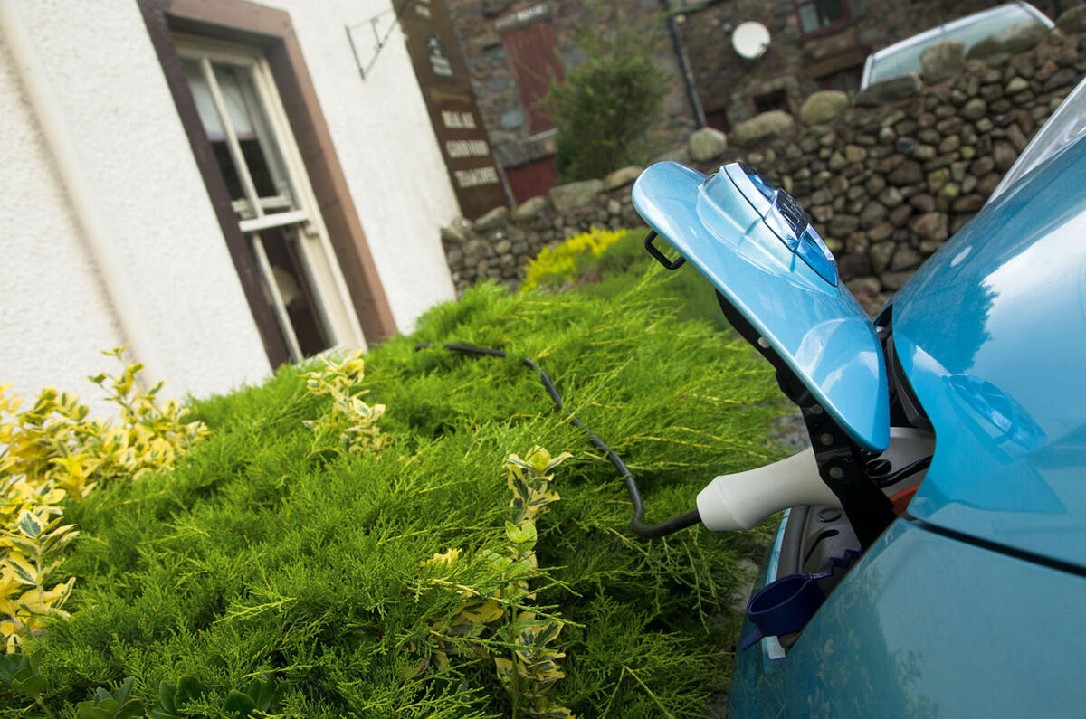 Nissan Leaf versus the Three Peaks Challenge