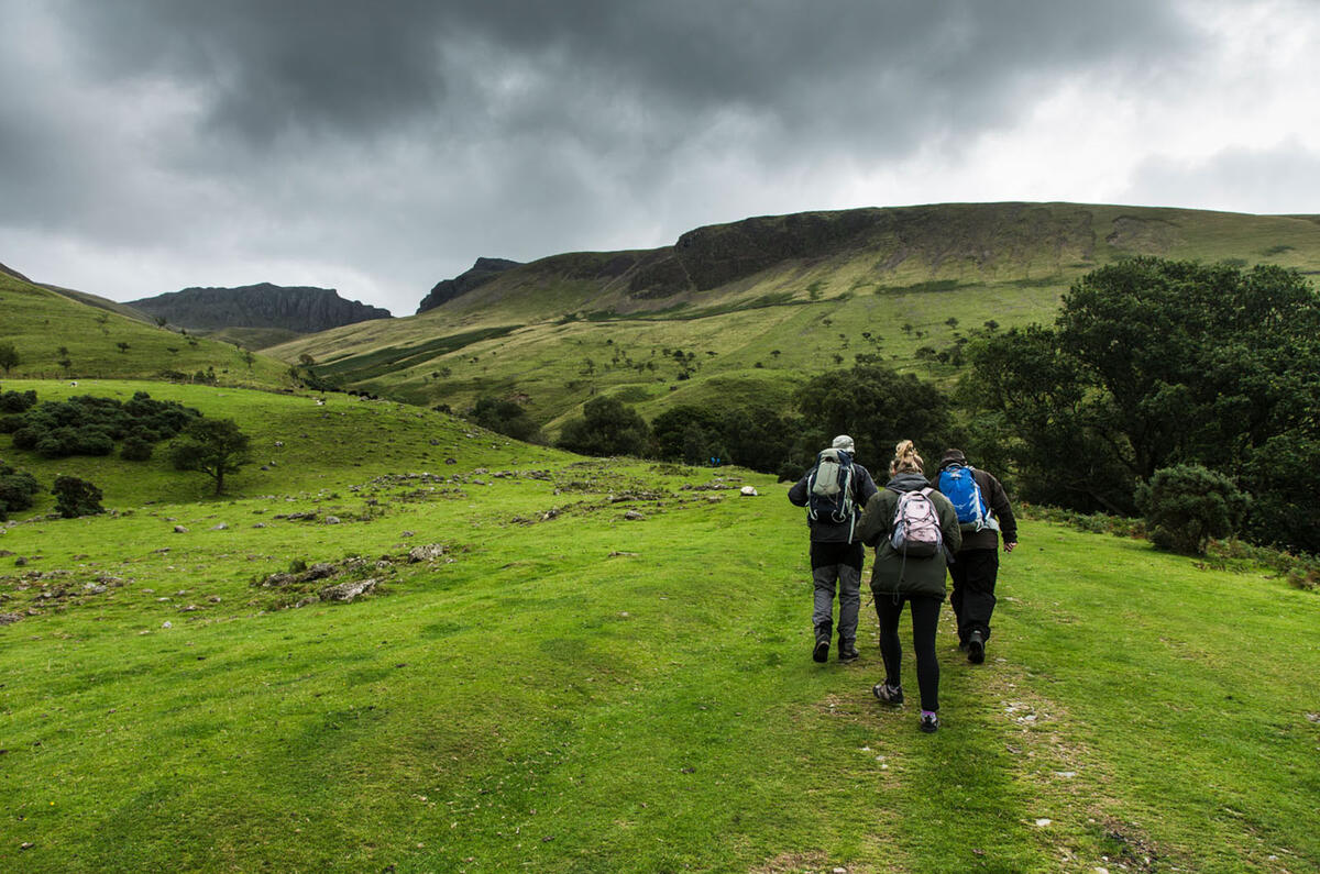 Nissan Leaf versus the Three Peaks Challenge