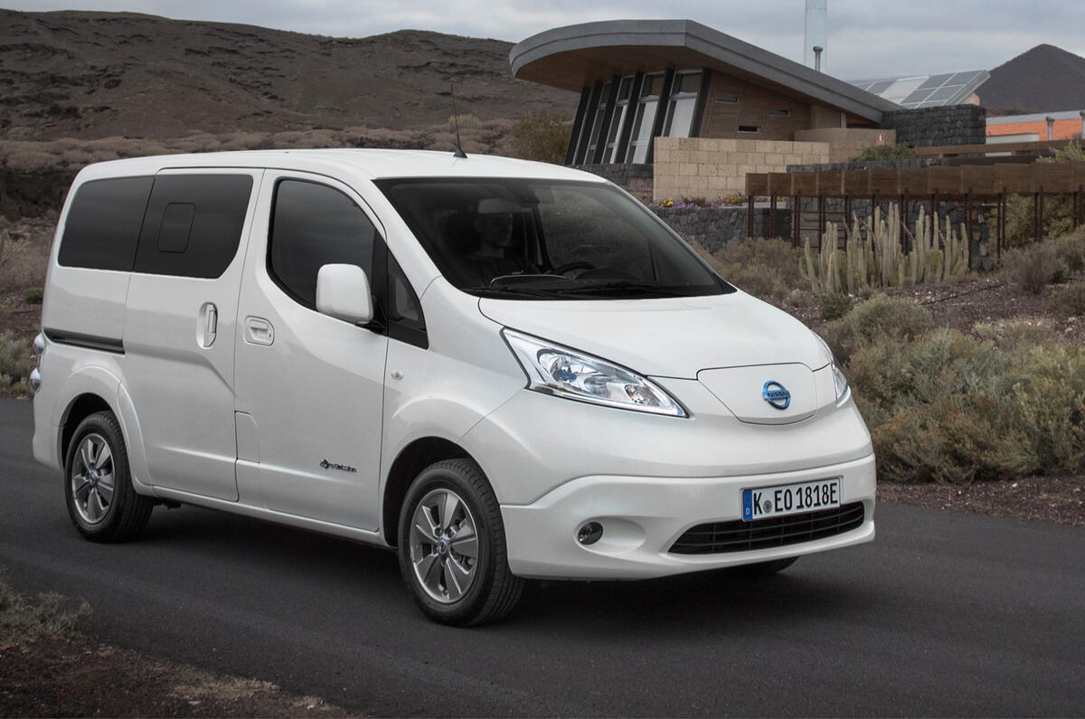 Nissan e-NV200 Evalia 7S 2018 review 