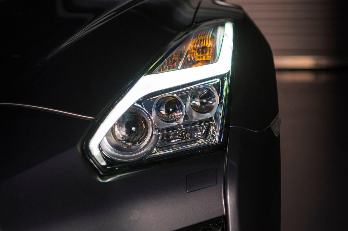 Car With Headlights British Car With Headlights British