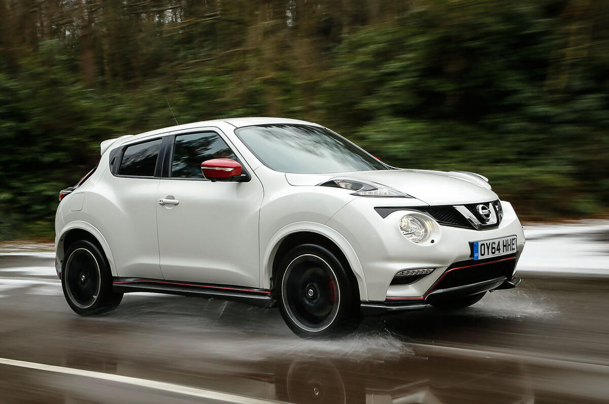 2015 Nissan Juke Nismo RS 2WD UK first drive Autocar