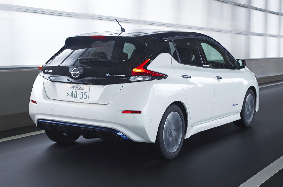Nissan Leaf 2018 rear