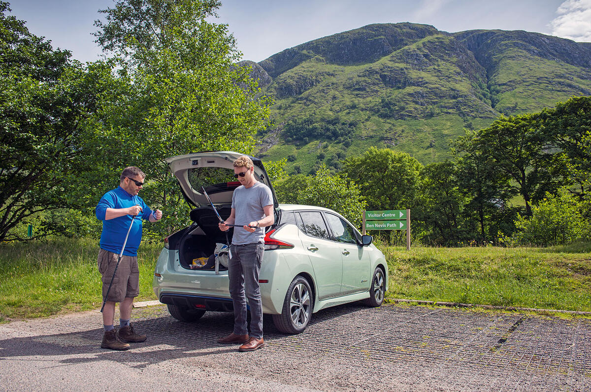 Nissan Leaf 2nd generation (2018) long-term review three peaks