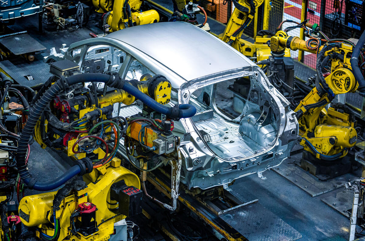 Nissan Leaf production Sunderland