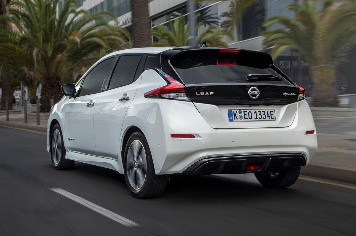 Nissan Leaf rear