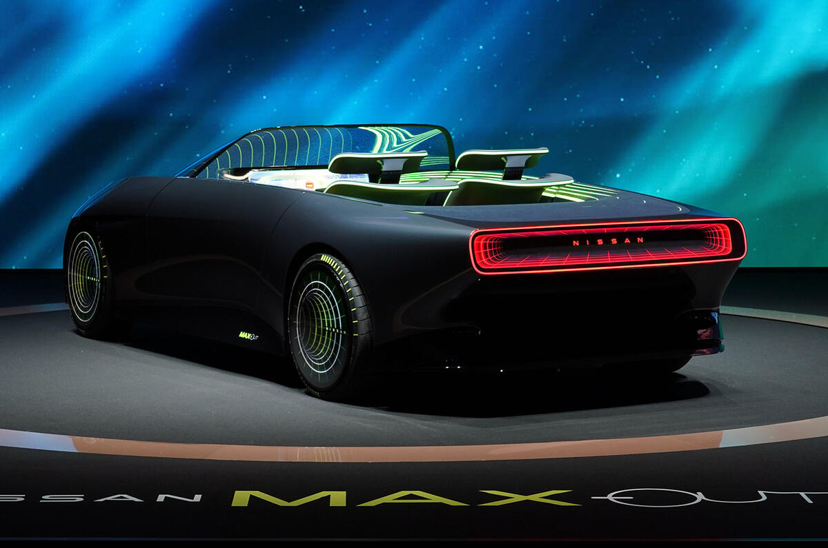 Nissan MaxOut is techfocused electric sports car Autocar