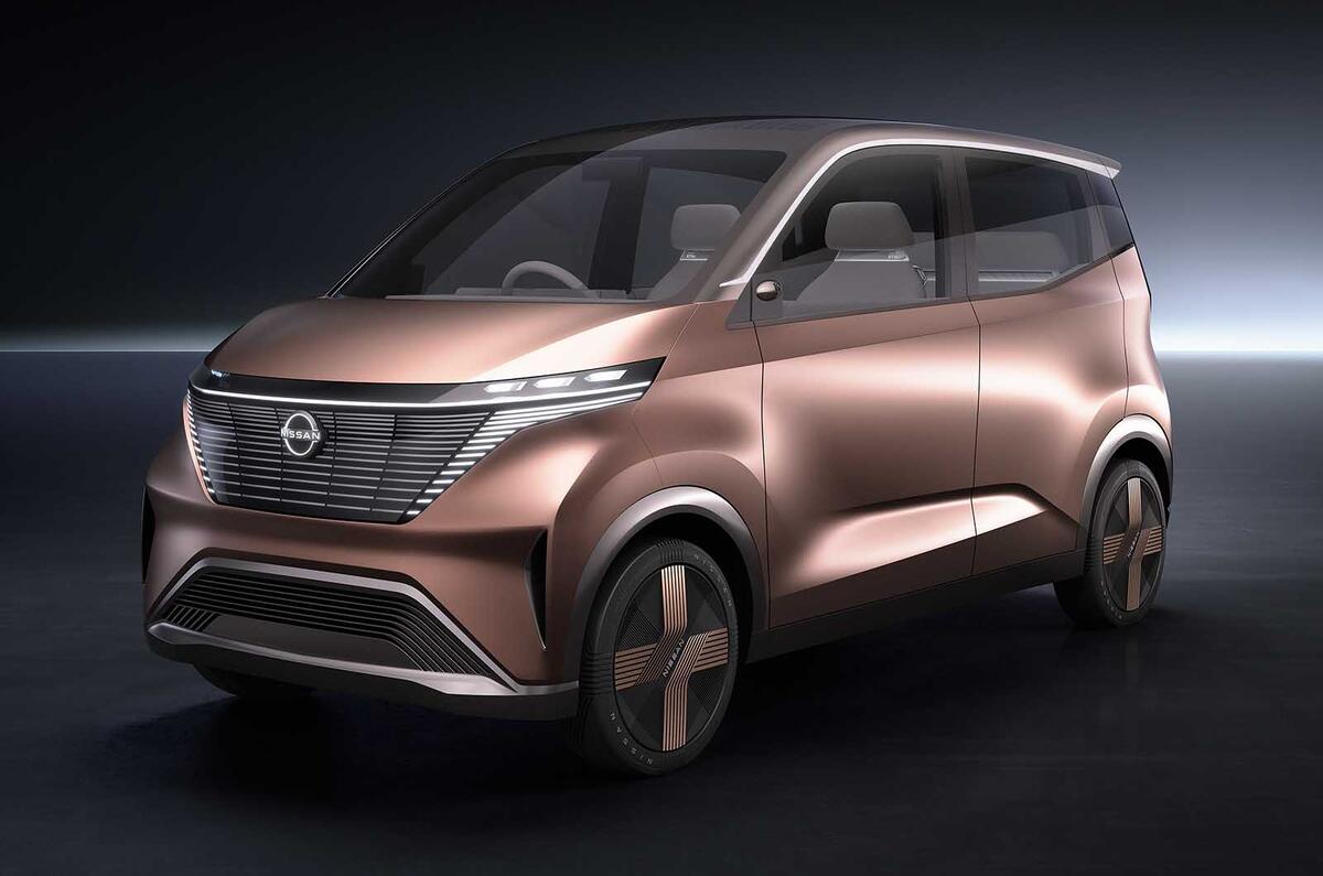 Nissan Reveals Electric Imk City Car Concept Autocar