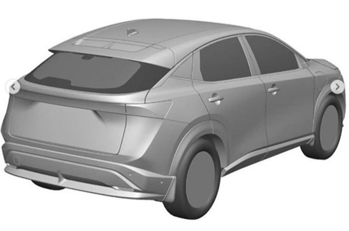 Nissan Ariya rear side